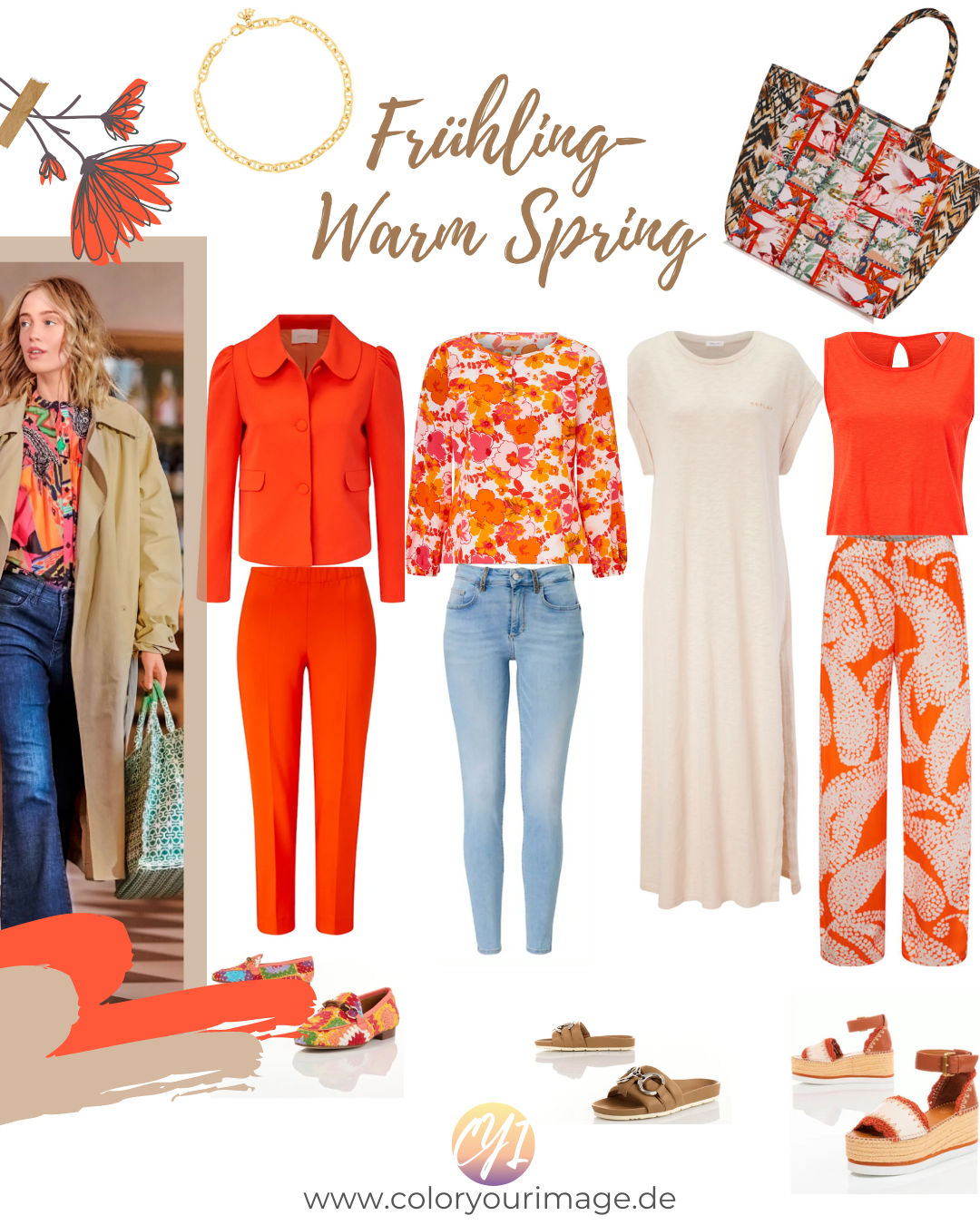 Frühlingstyp - Warm Spring Festliche Farben und Party Outfit Vorschläge für Frühlingstypen, Glanz, Glitzer, Pailletten