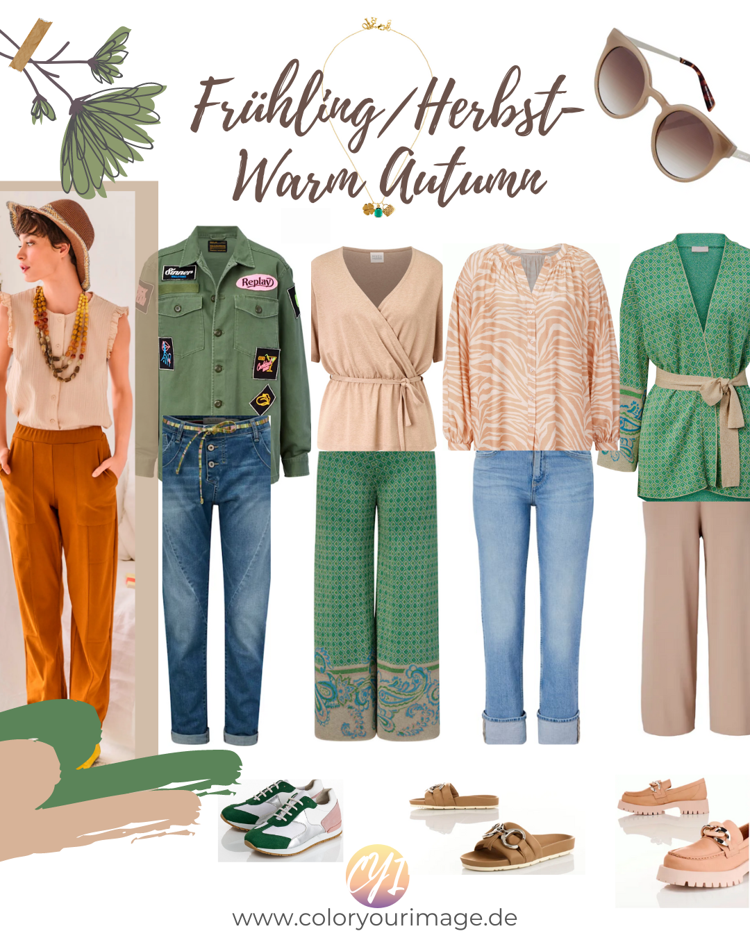 Frühling/Herbst - Mischtyp, Warm Autumn Festliche Farben und Party Outfit Vorschläge für Frühling/Herbst - Mischtyp, Warm Autumn, Glanz, Schimmer und Pailletten