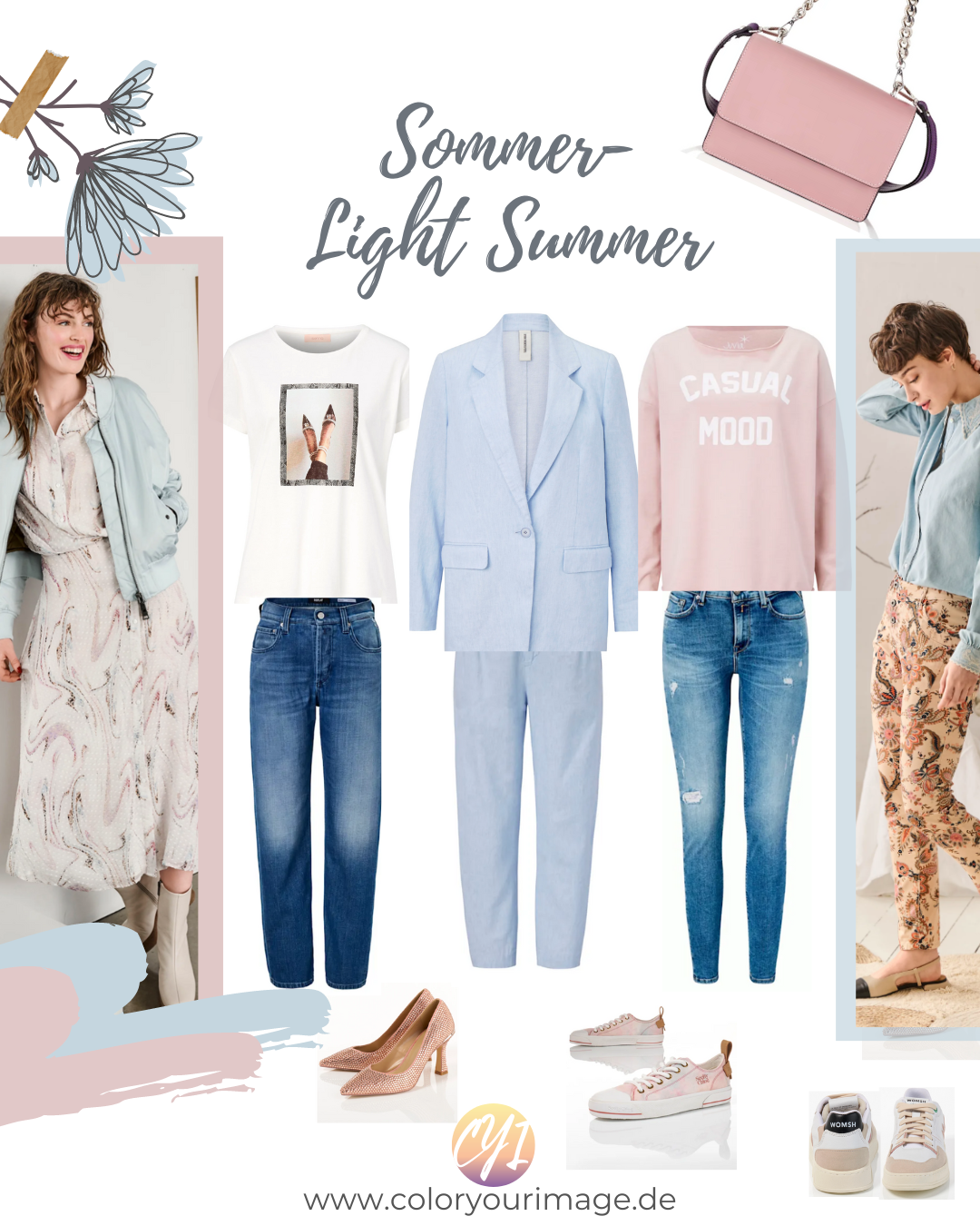 Perfekte Farben für Sommertypen Perfekte Farben für den Sommertyp, Mode Inspirationen, Weihnachten, Silvester, Party, Glitzer und Glanz