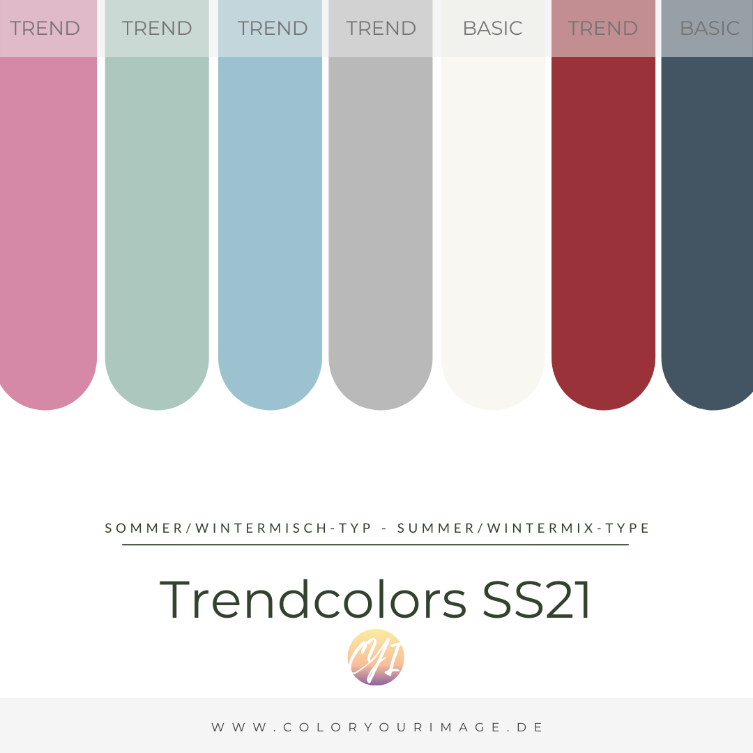 Sommer/Winter-Mischtyp Trendfarben FS21 - Sommer/Winter - Mischtyp