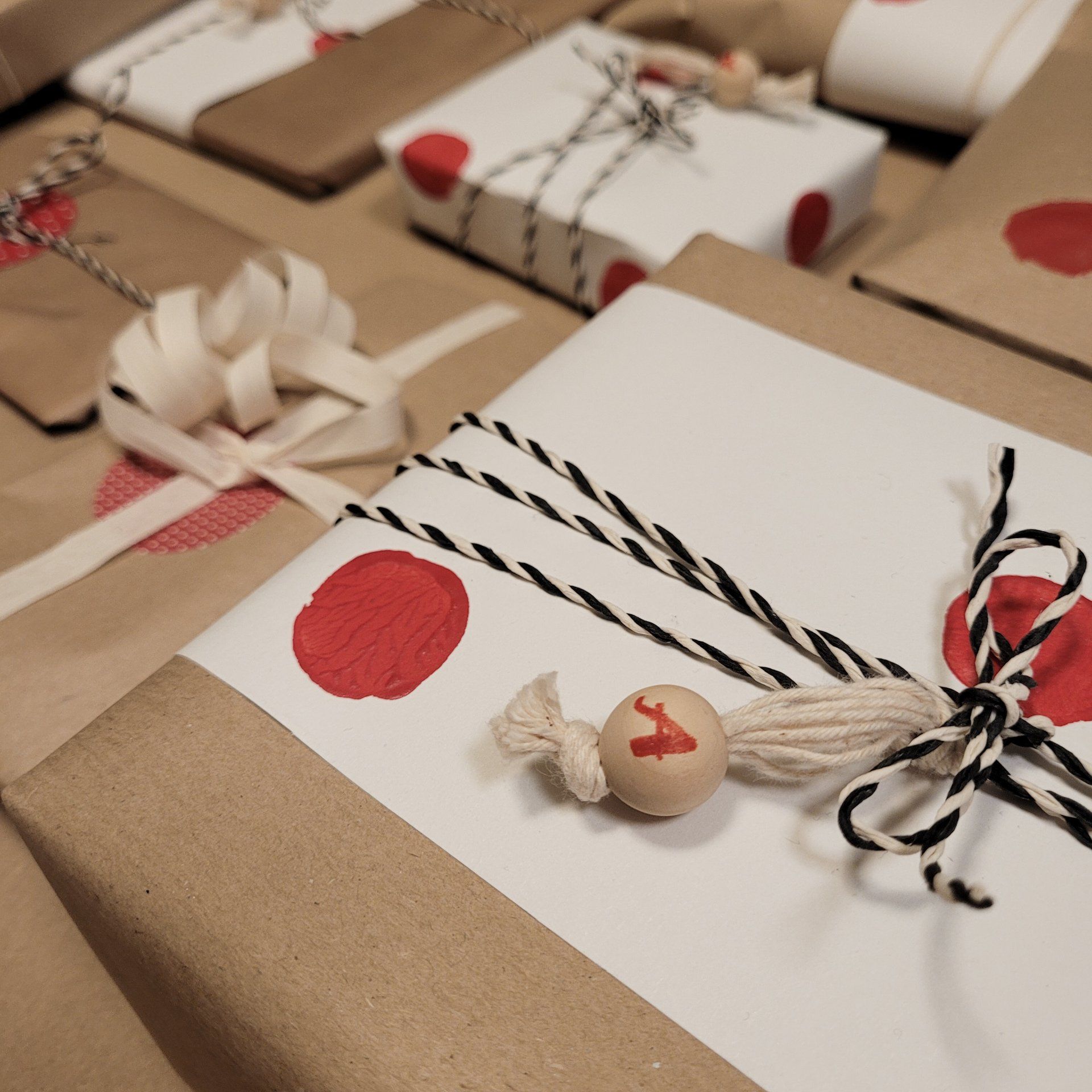 krealie DIY Karte Alles Liebe Aquarell, Fineliner