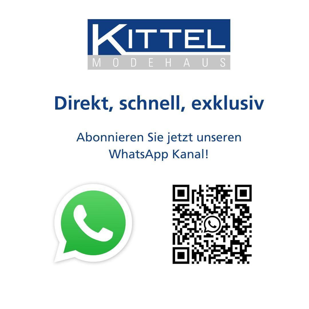 Jetzt WhatsApp Kanal im Modehaus Kittel