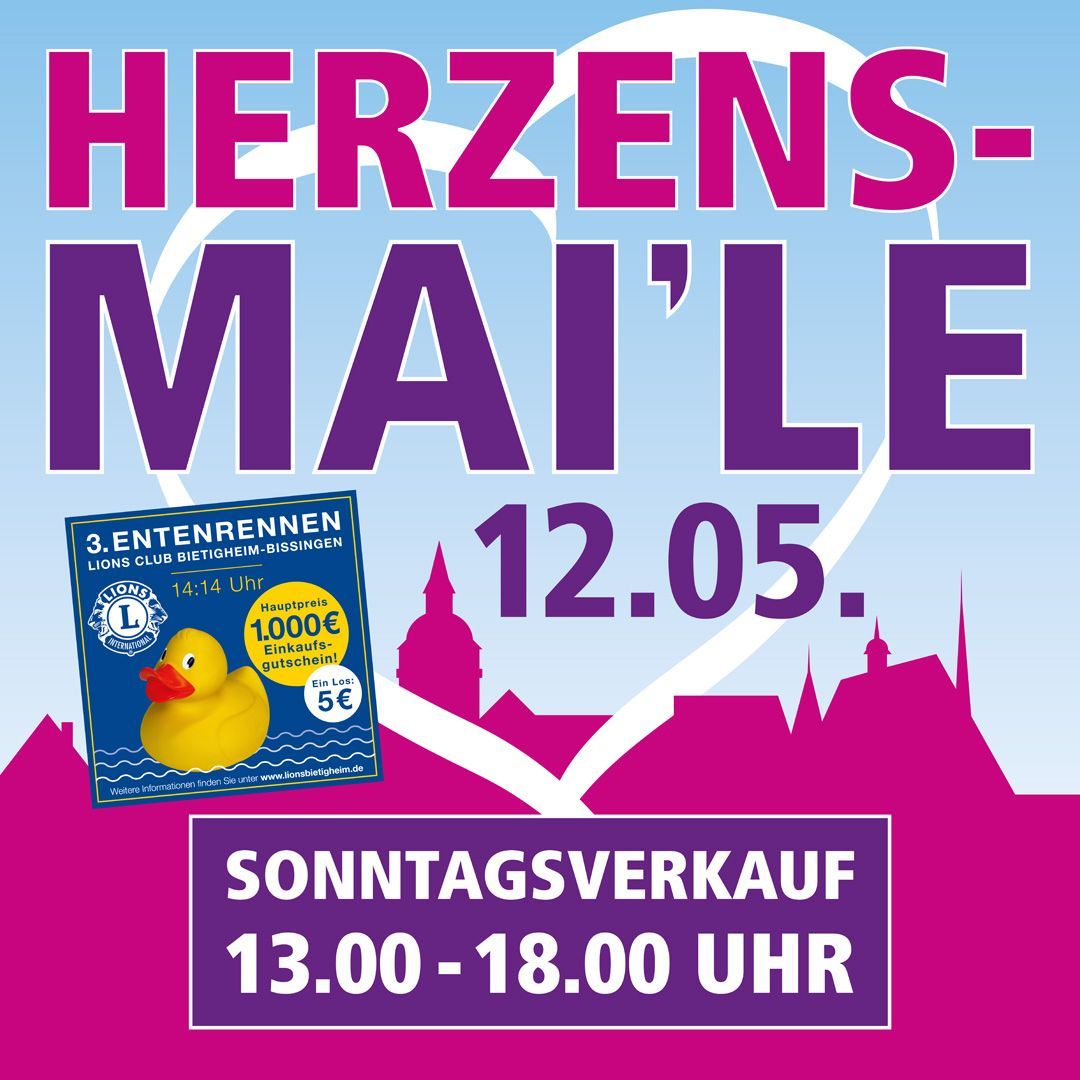 HerzensMai'le am 12.05. in Bietigheim