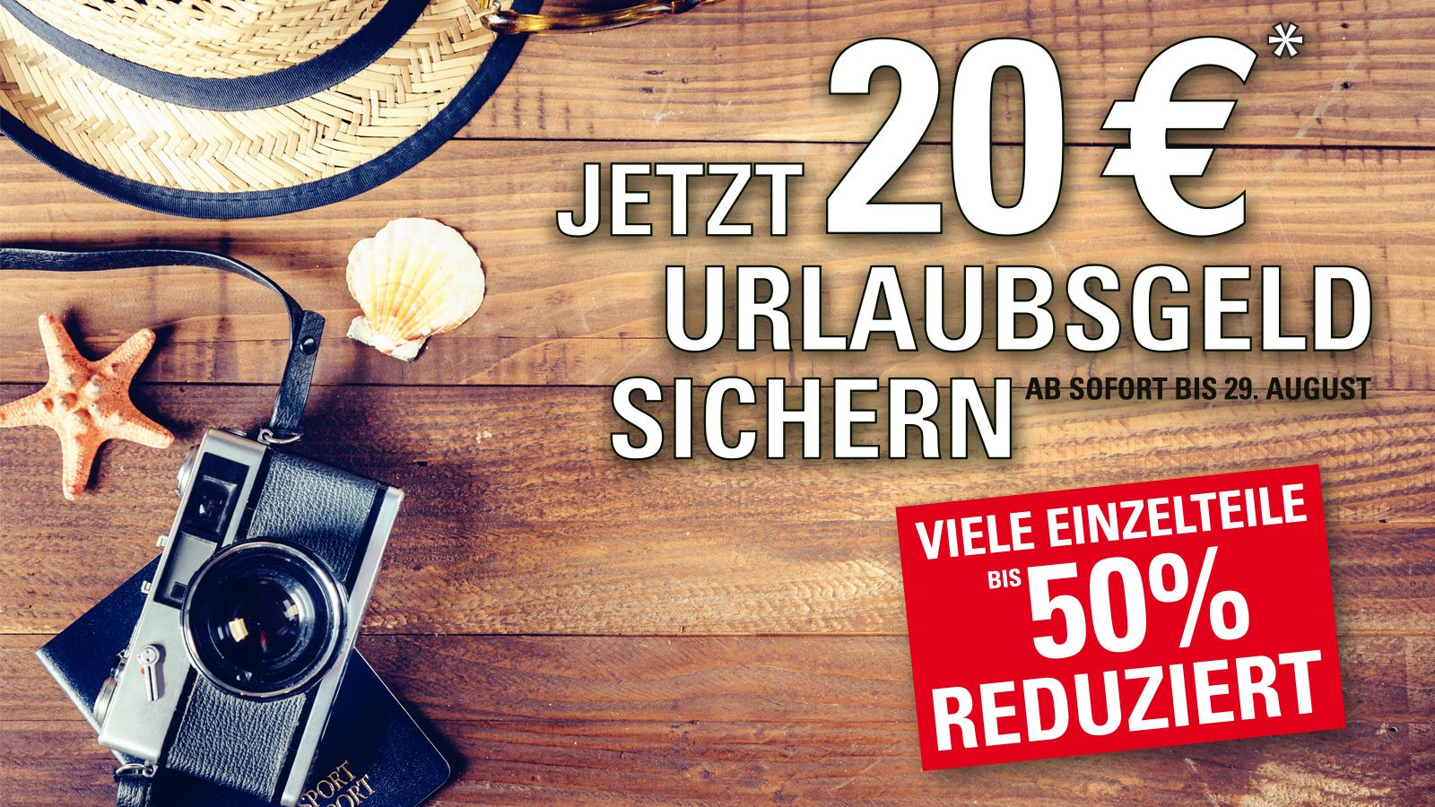 Jetzt Urlaubsgeld sichern! Urlaubsgeld 2025