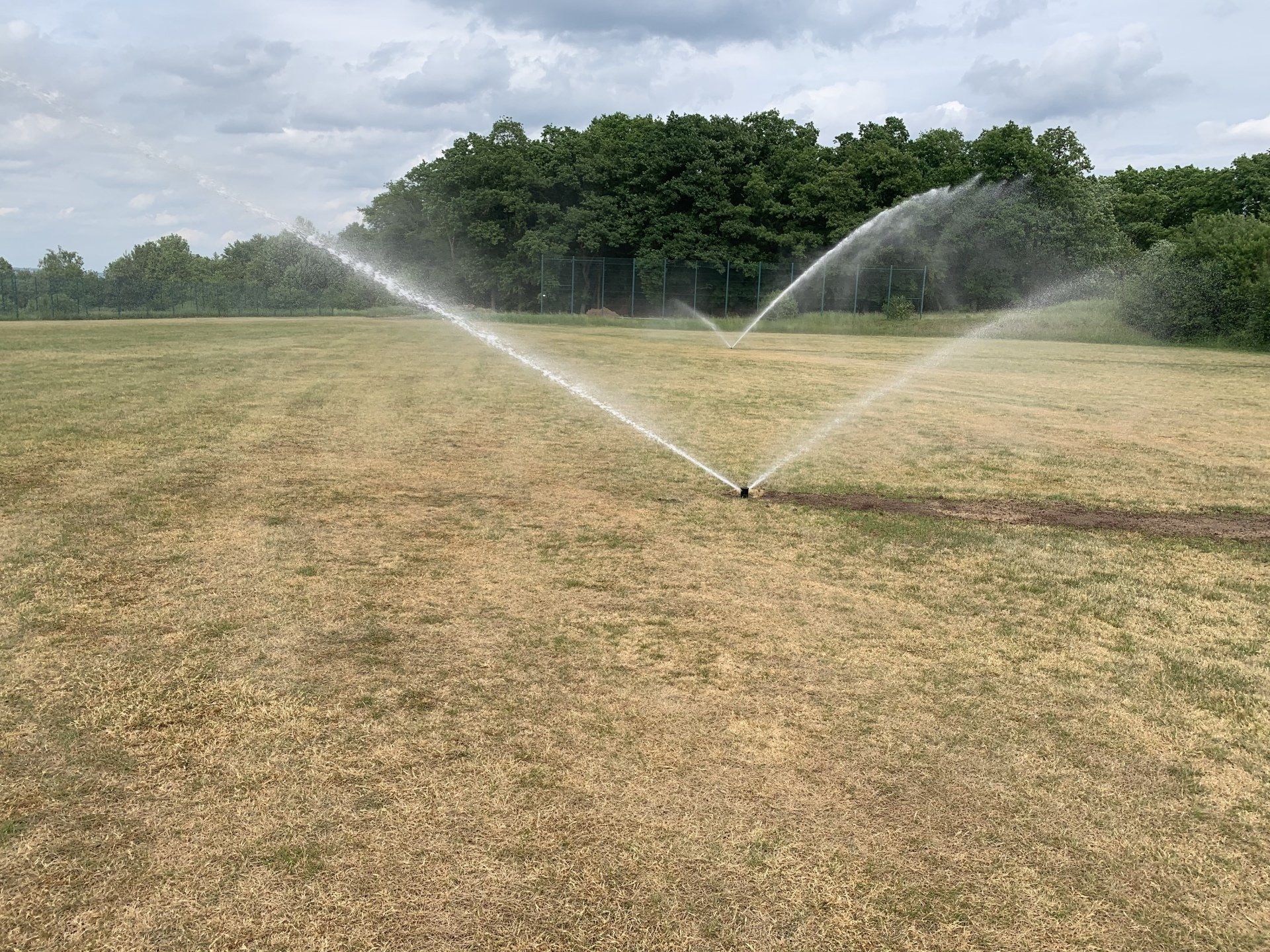 Sportplatzberegnung in Bitburg