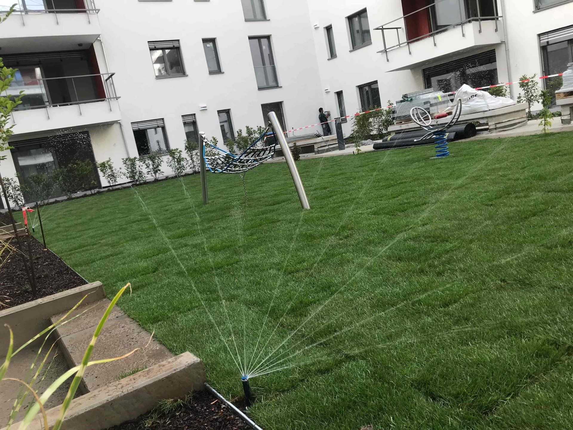 Grünflächenberegnung