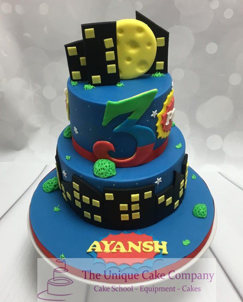 Gotham Birthday cake