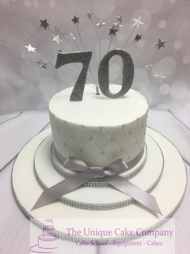 70th birthday cake