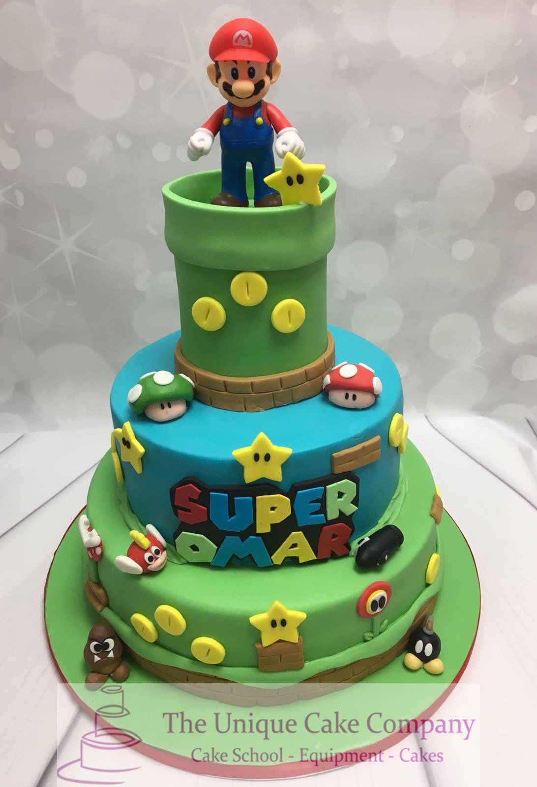 Mario Birthday cake