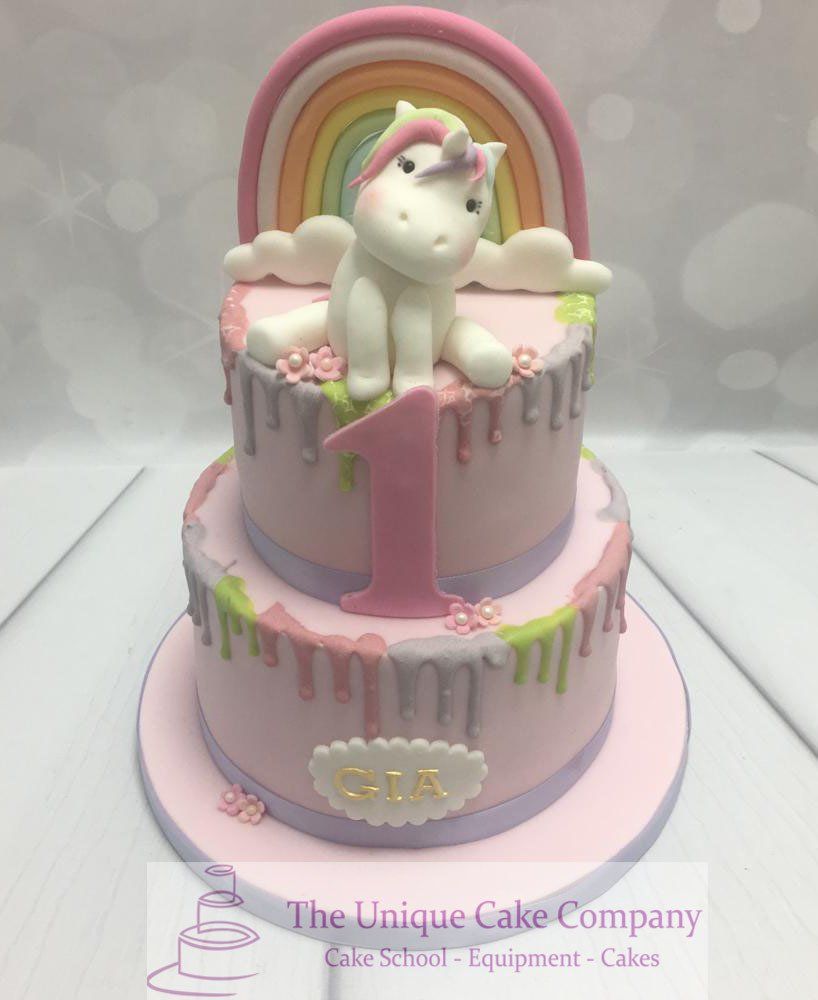 Unicorn birthday cake