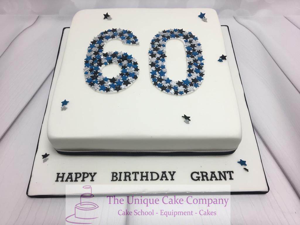 60th birthday cake