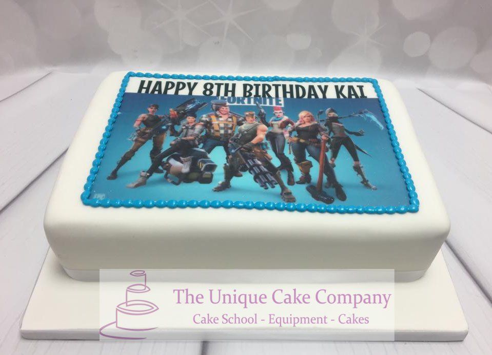 Fortnite Birthday cake