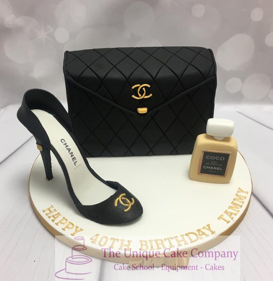 Handbag and Shoe Cake