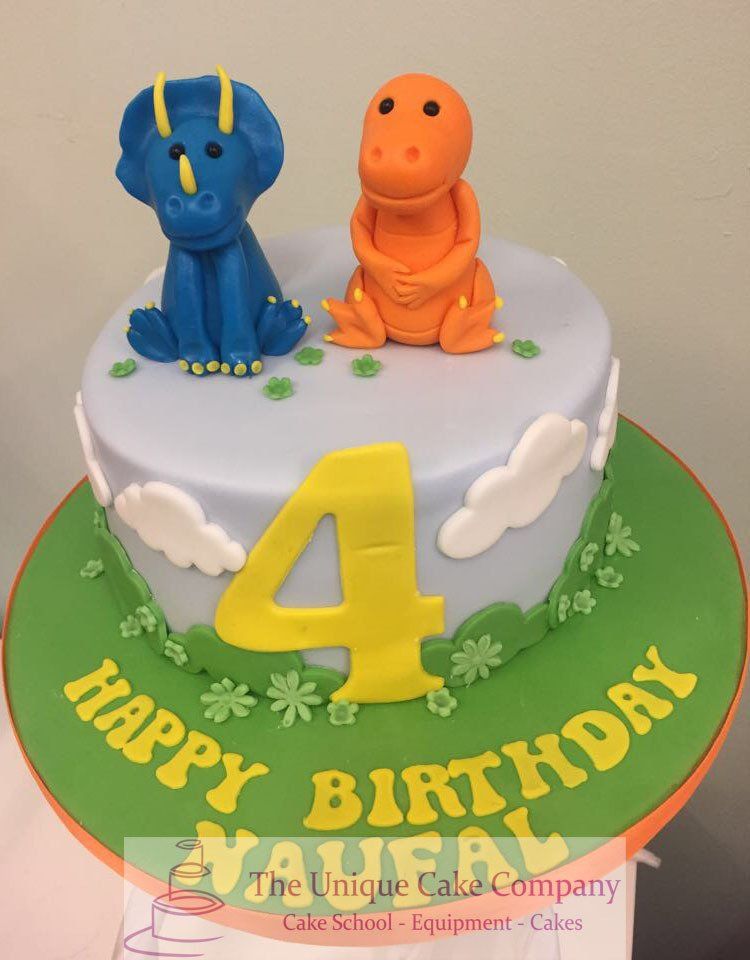 Dinosaur cake