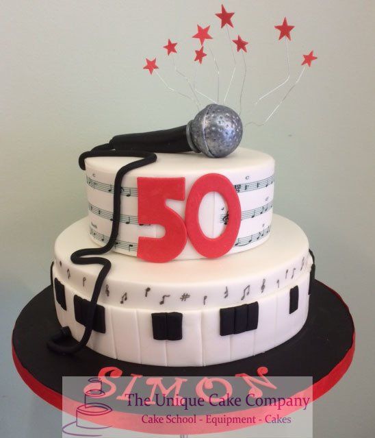 DJ birthday cake