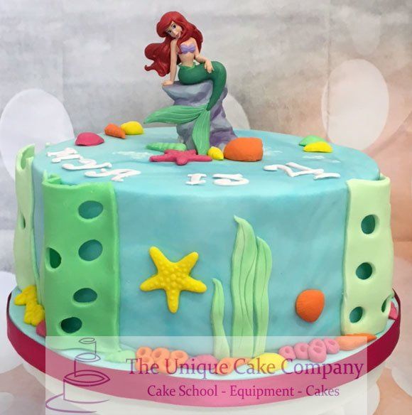Mermaid birthday cake