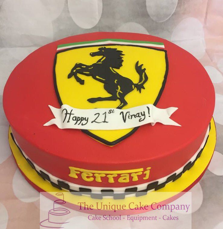 Ferrari birthday cake