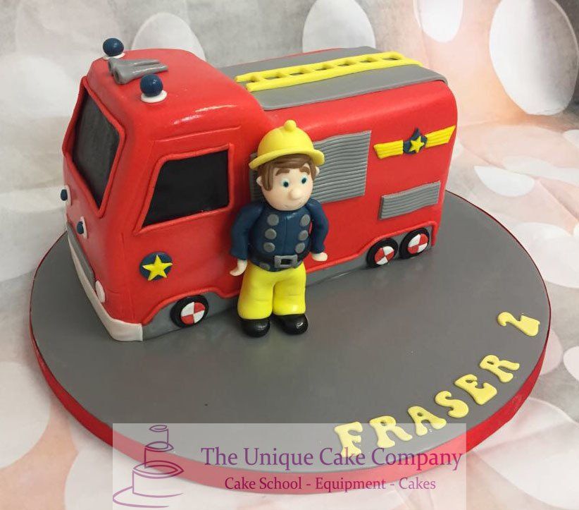 Fireman Sam cake