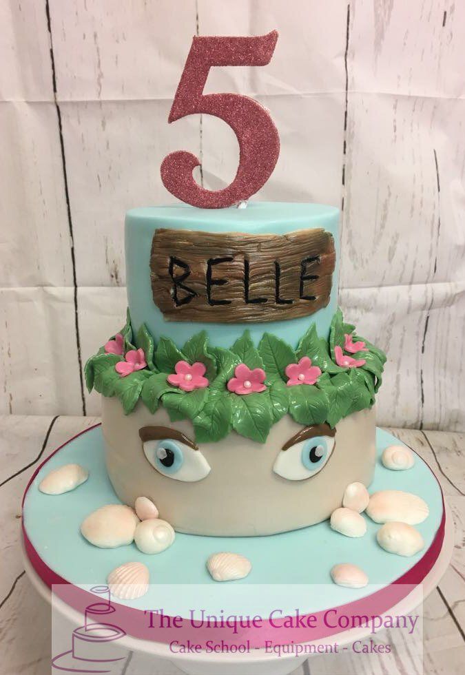 Moana birthday cake