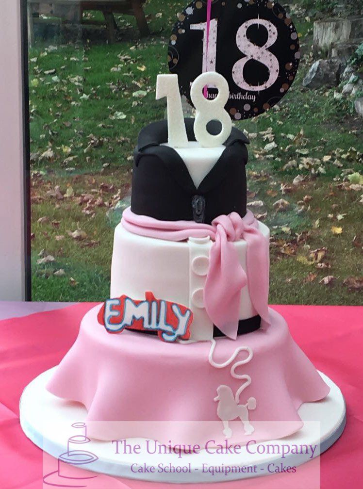 18th birthday cake