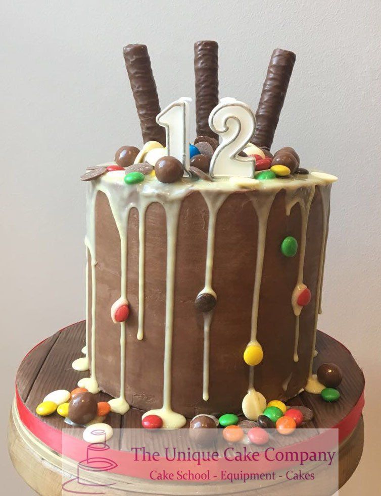 Chocolate heaven birthday cake