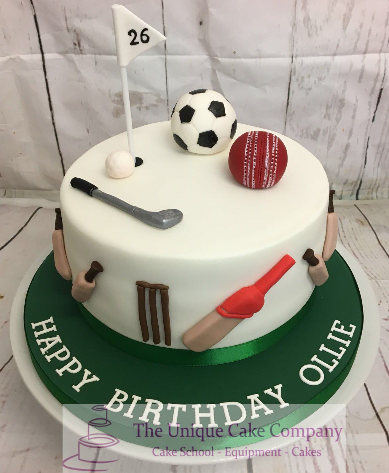 Sport birthday cake