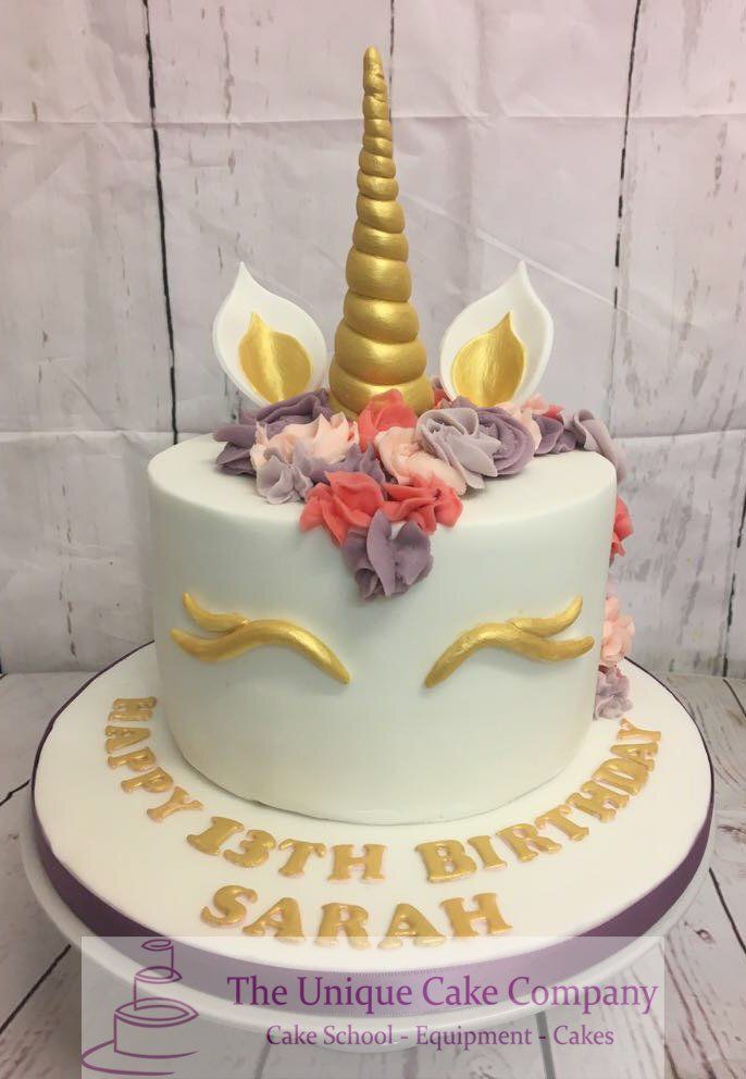 Unicorn birthday cake