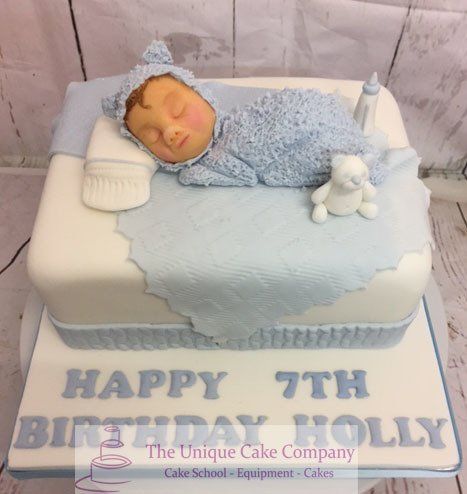 Baby birthday cake