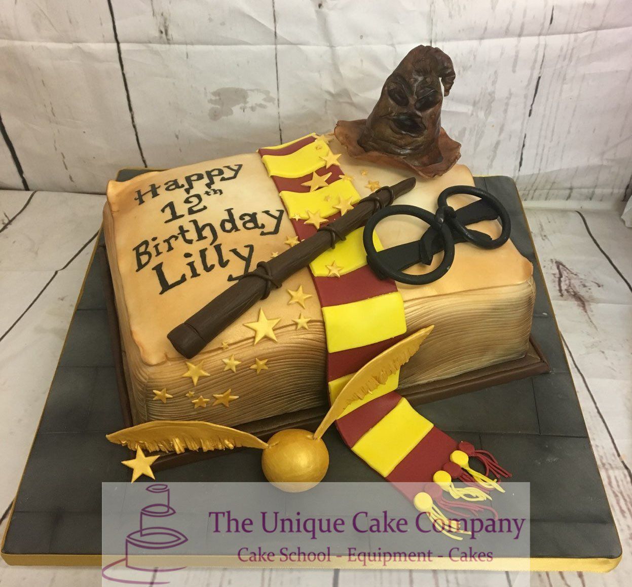Harry Potter birthday cake