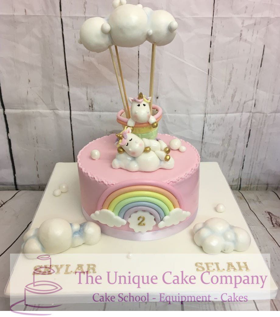 Unicorn birthday cake