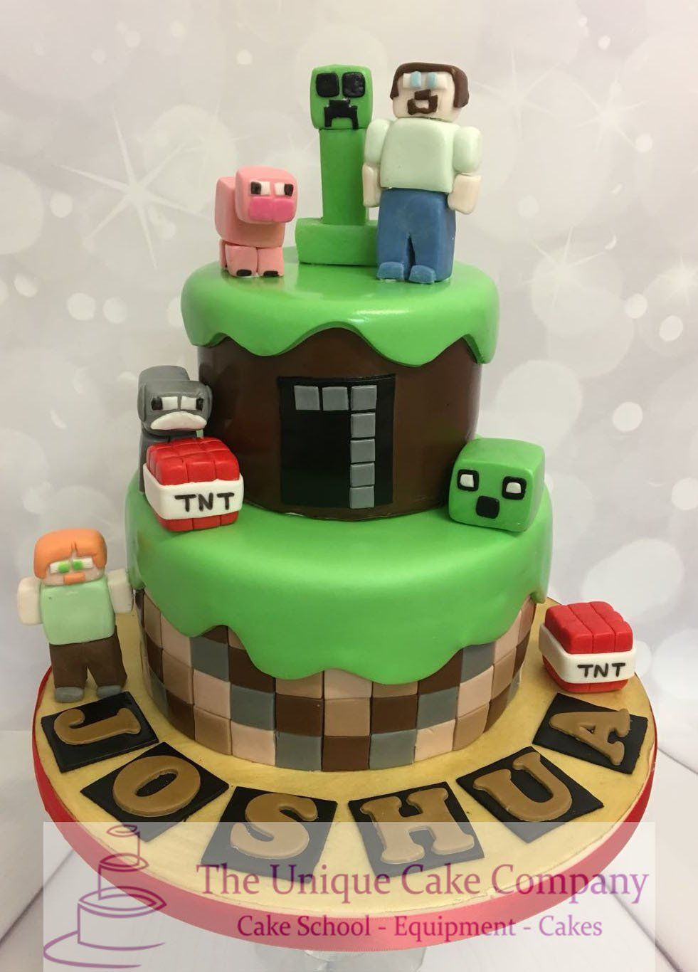 Minecraft cake