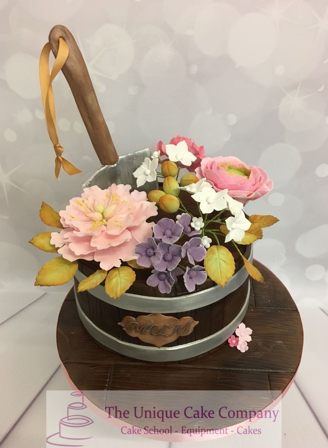 Flower birthday cake