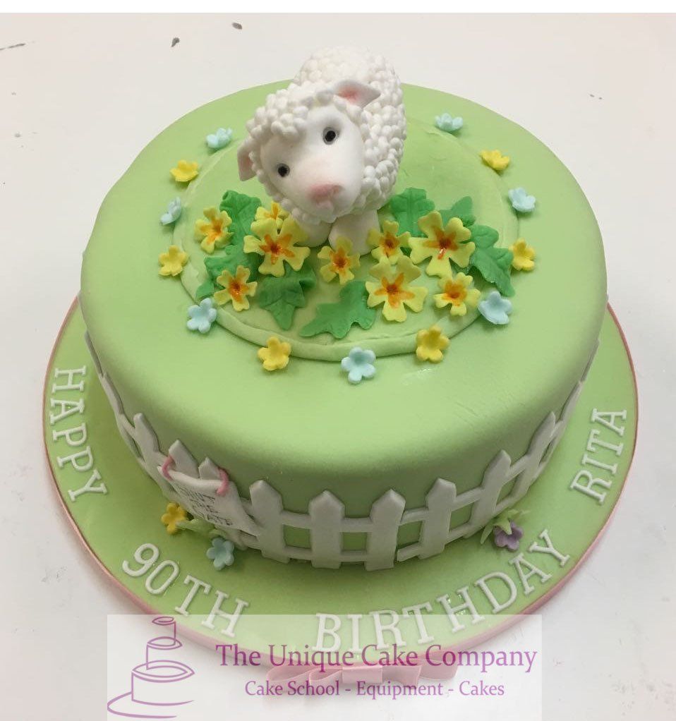 90th birthday cake