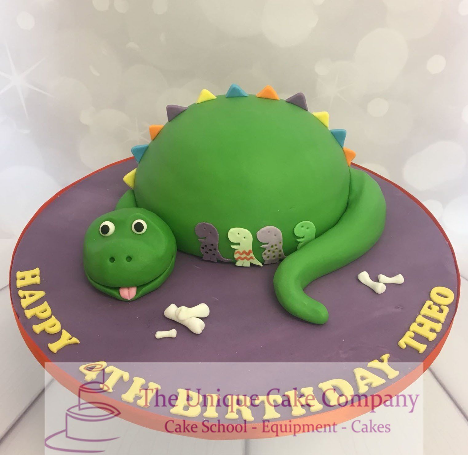Dinosaur cake