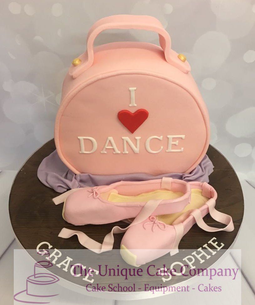 Dance birthday cake