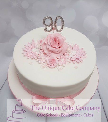 90th birthday cake