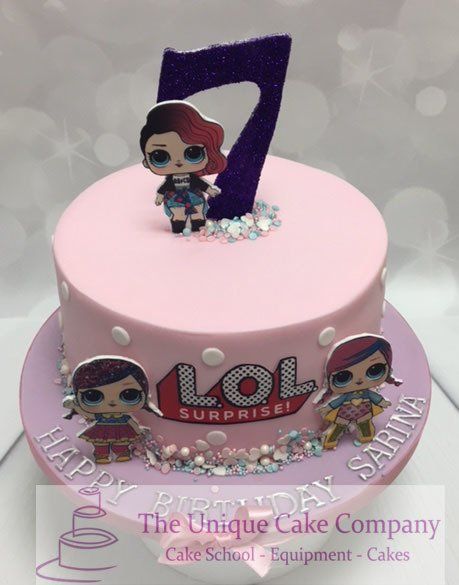 LOL birthday cake