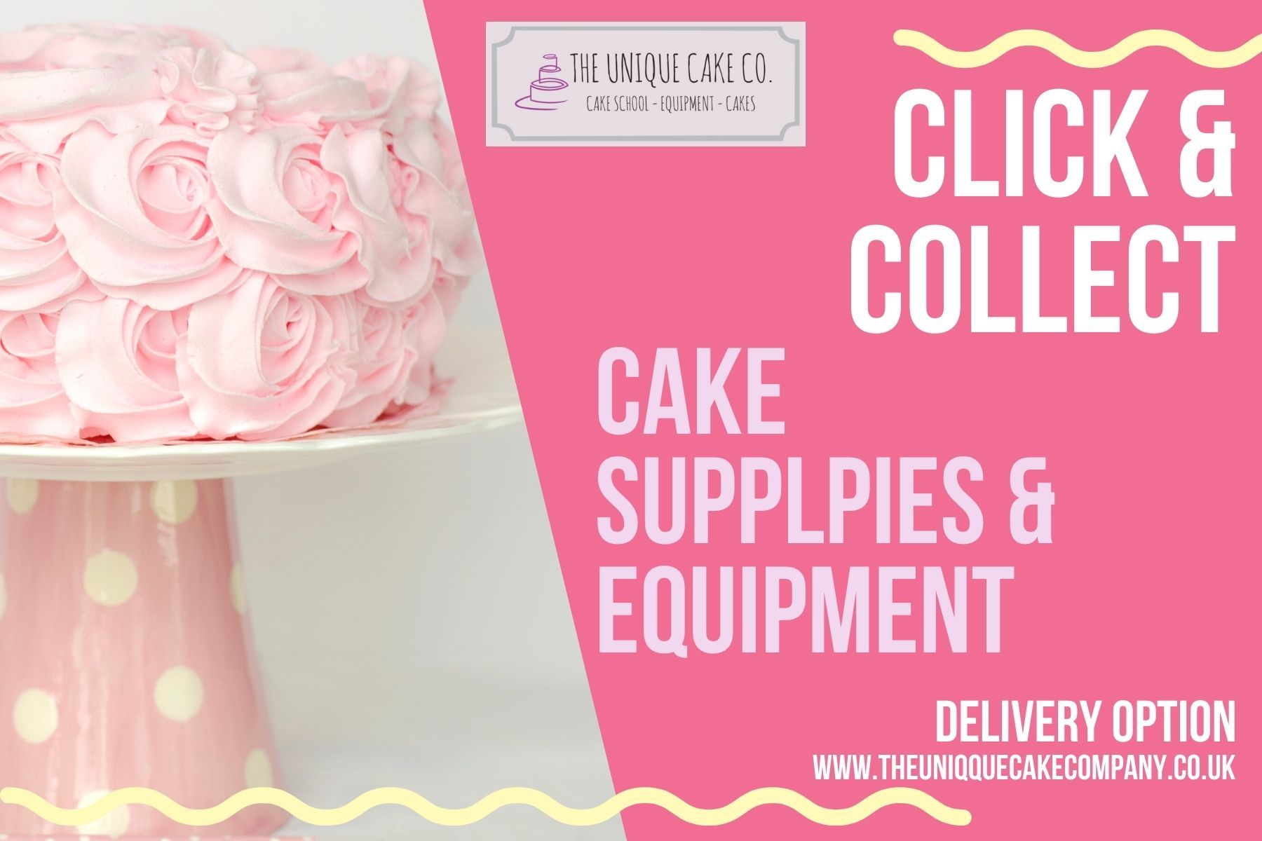 Cake equipment and supplies