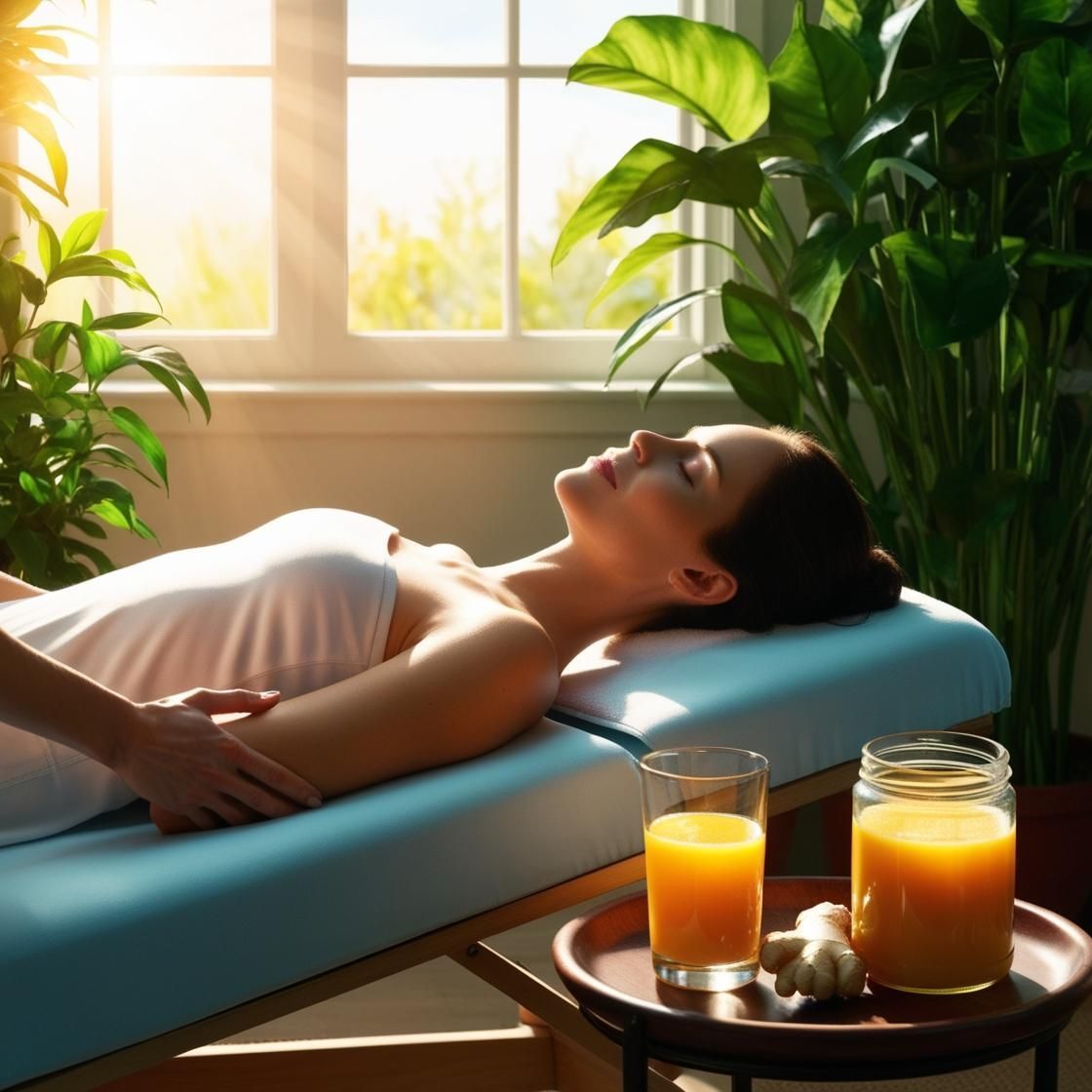 Sonnenaufgang. Energetischer Morgen