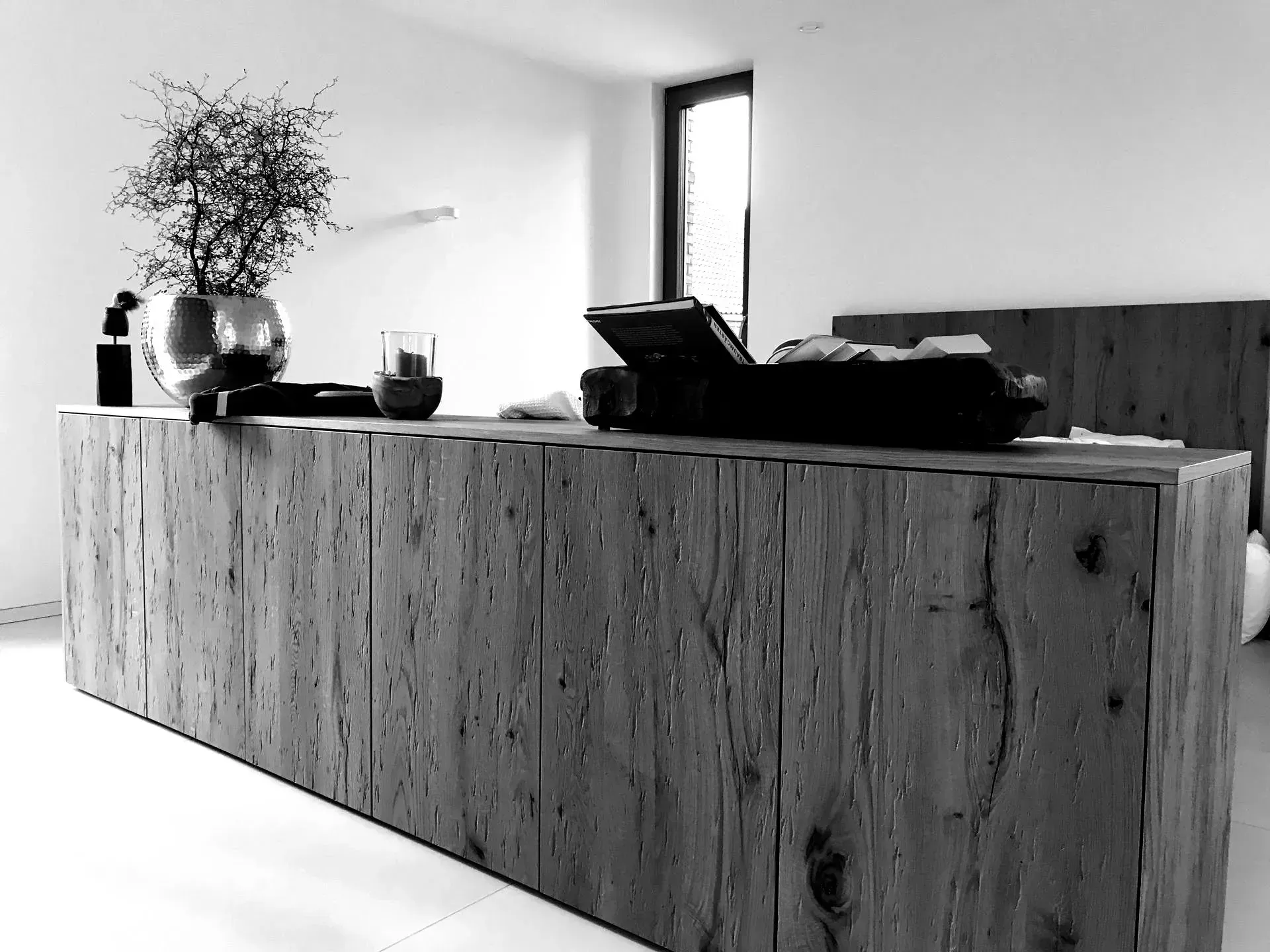 Theke im Empfangsbereich