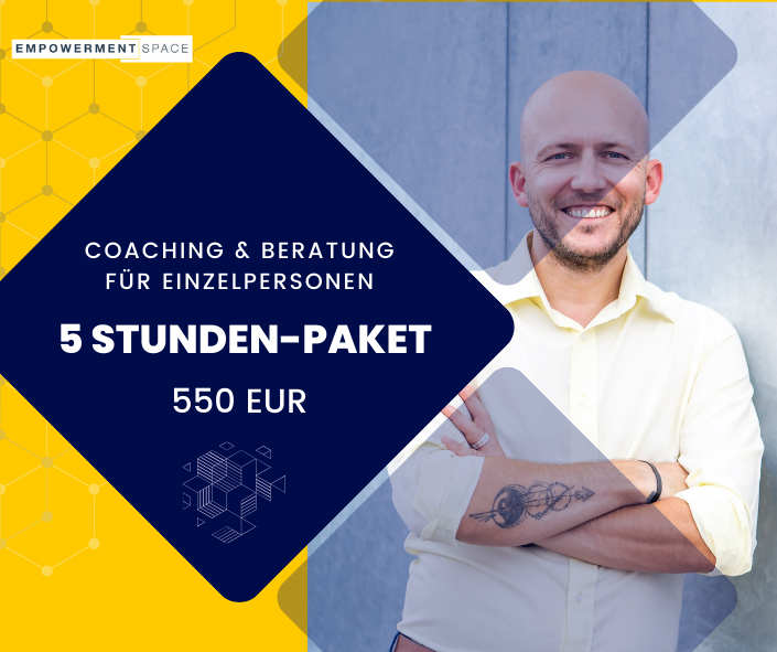 550 EUR/5 Std. Coaching- & Beratungspaket