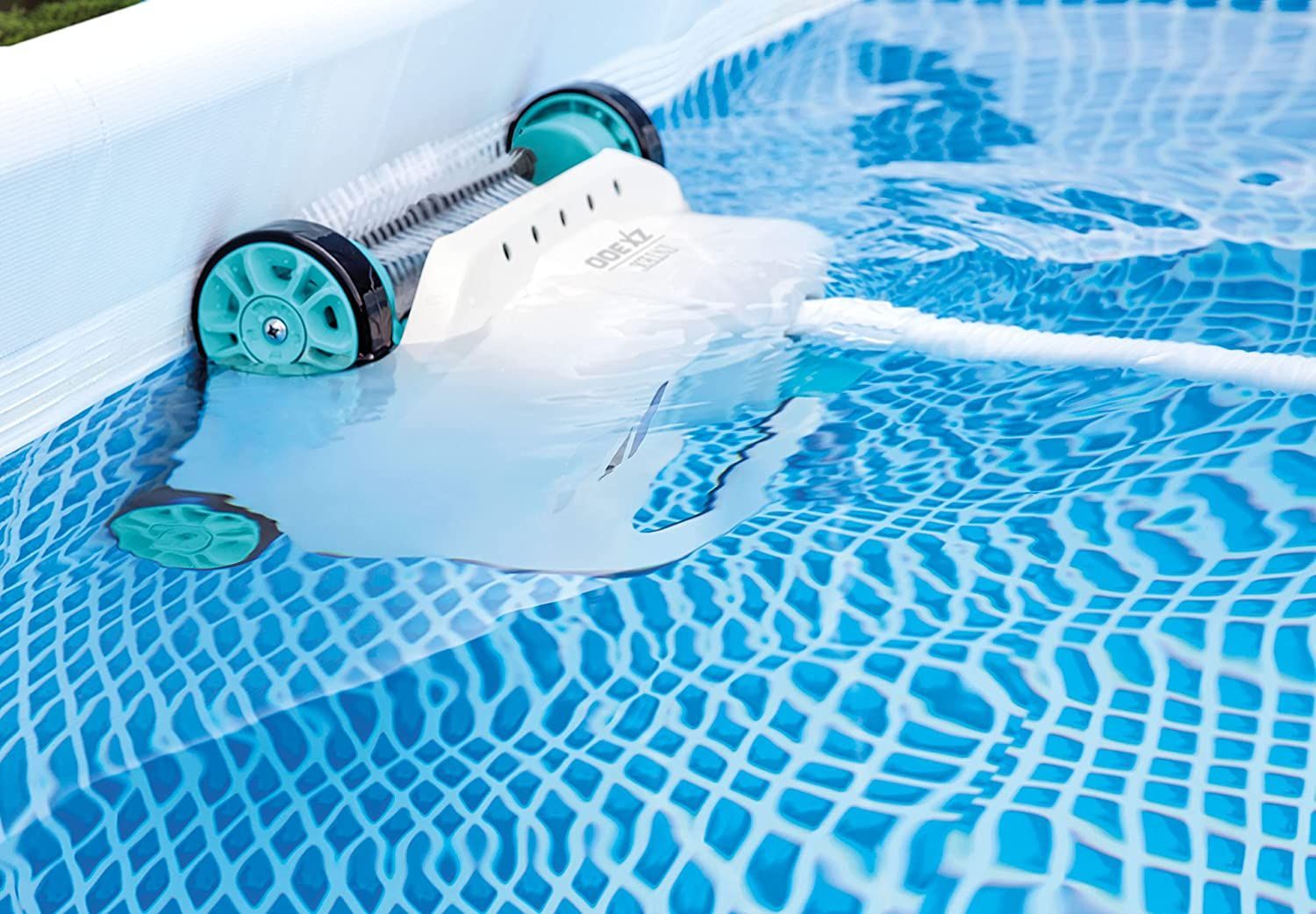 Robot limpiafondos piscina desmontable