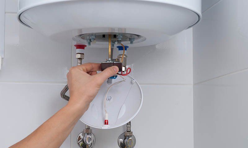 como drenar un calentador de agua