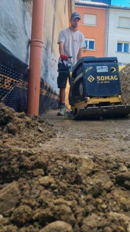 Keller trocken legen von außen - GeoBau