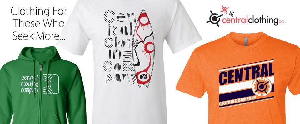 Central Clothing Company Website Header