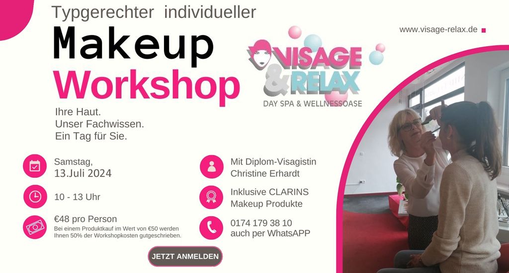 Visage & Relax Herzogenaurach - Makeup Workshopg