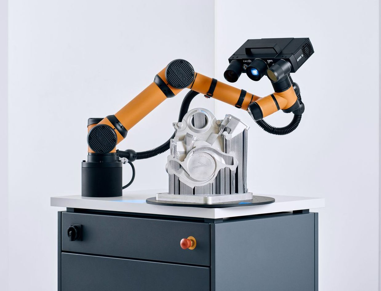 AM Raylike – Optische 3D-Messtechnik am technischen Bauteil und präzise Qualitätsprüfung für industrielle Fertigungsprzesse