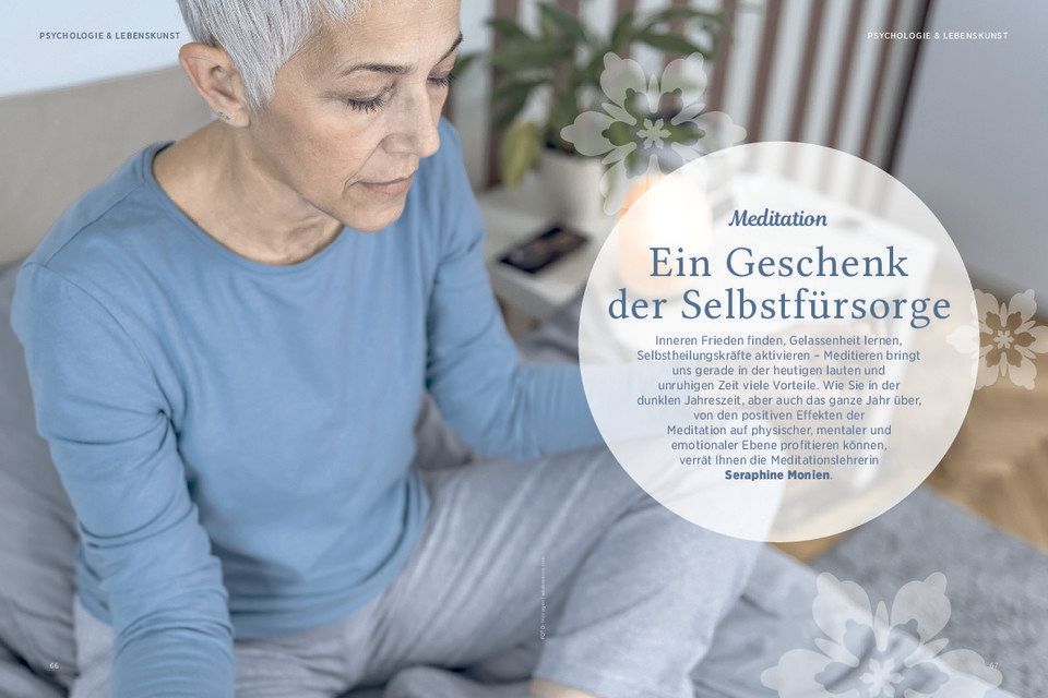 Bild-Auszug aus dem Gastartikel: Meditation - von Seraphine Monien