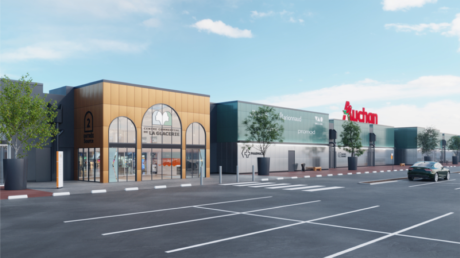 secteur TERTIAIRE centre commercial la GLACERIE
