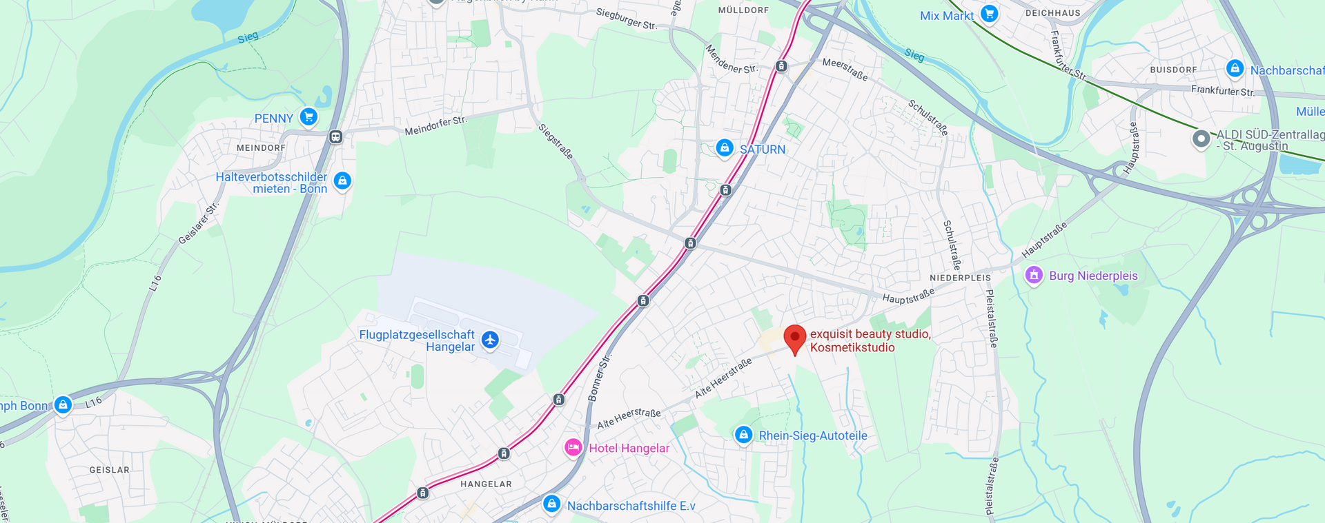 Link zu Google Maps Ihr Weg zu uns